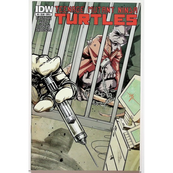 Teenage Mutant Ninja Turtles #9 (2012, IDW) Eastman Story Splinter Cover NM- - Picture 1 of 1
